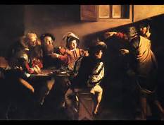 Calling of St. Matthew by Caravaggio